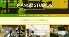 Desktop Screenshot of mango-studios.de